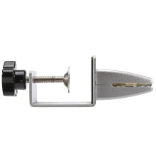 1-Teilige Nieschutz-Klemmhalterung Schreibtisch-Trennwandklemme für 1/8-Zoll- Bis 1-Zoll-Dicke Acrylplatten Einstellbare C-Form-Klemme