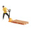 1:64 Boy Pulling Cart Collection Miniature for Diorama DIY Scene Acces 1