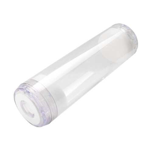 10-Inch Reusable Empty Clear Cartridge Water Filter Housing Various Media Refillable