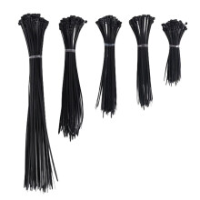 500PCS Cable Ties Black Heavy Duty Zip Ties 2.5 x 100mm, 2.5 x 150mm, 2.5 x 160mm, 2.5 x 200mm, 2.5 x 300 mm