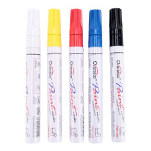 Paint Pens - 5 Colors Permanent Oil Based Paint Markers, Medium Tip, Quick Dry and Waterproof