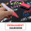 Paint  Pens - 5 Colors Permanent Oil Based Paint Markers, Medium Tip, Quick Dry and Waterproof 4