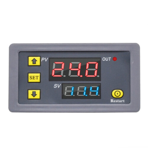 Digital  Delay Relay LED Display Cycle Timer Control  Adjustable Timing Relay  Delay  DC12V