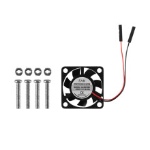 4PCS Brushless CPU Cooling Fan Heatsink Cooler Radiator 3.3V 5V for Raspberry Pi4 Pi3 B+, Pi 3, Pi 2, Pi 1 B+