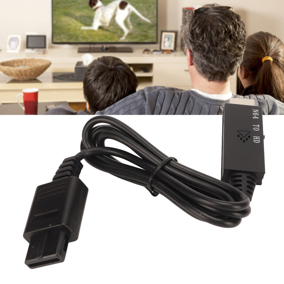 N64 To Hd Video Adapter 720P 1080P For Hdtv Monitors - Easy Switch Function 4241371460611