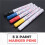 Paint  Pens - 5 Colors Permanent Oil Based Paint Markers, Medium Tip, Quick Dry and Waterproof 4