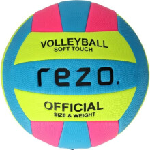 Bola de vôlei - REZO - PVC - Contraste bicolor - Resistente e leve