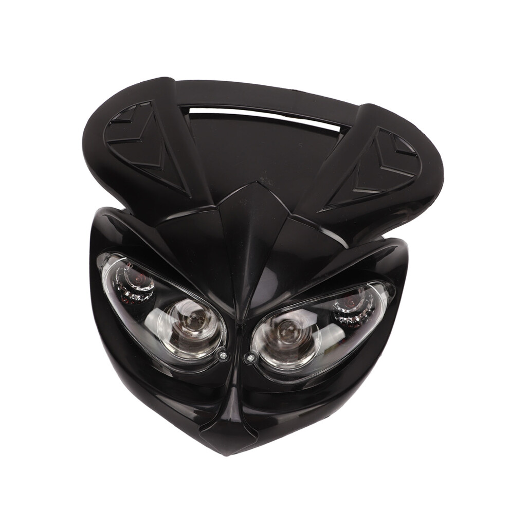 High Strength Abs Dual Beam Fairing Headlight For 12V Supermoto 7651372570122