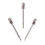 510 Interface Soldering Iron Tip  Portable USB Soldering Iron Tip Welding Rework Accessory Tool 8W,Silver Pointed 2
