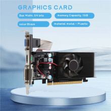 GT210 1GB DDR2 64-Bitars Grafikkort PCIE 2.0 GPU -Kompatibelt DVI VGA Desktop-Grafikkort