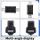 For  Model 3 Y 2017-2022 High Voltage Battery Disconnect Pyrofuse Pyro Fuse Pyrot 1064689 6