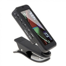 3 im 1 Gitarren Tuner GroßEr LC Bild Schirm Metronom Generator mit Klammer für Chromatische Gitarren Bass Ukulele Violine
