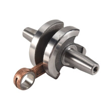 Conjunto de Biela do Virabrequim de 44 Mm, Meio CíRculo, Virabrequim, PeçAs do Motor e AcessóRios para Bicicleta de Bolso 47Cc 49Cc
