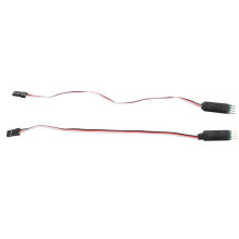 2Pcs 3CH 3-Channel LED Lamp Light Control Panel for 1/10 1/8 RC Model Car HSP Axial SCX10 Trx4