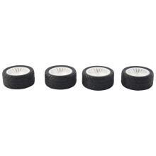 4 StüCke Gummireifen Reifenrad für SG1603 SG1604 SG 1603 UDIRC UD1601 UD1602 UD1603 UD1604 1/16 RC Auto Upgrade Teile,1