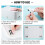 20 Pieces Self Adhesive Wheels Caster Cart  Wheels Boxes Caster Small Caster Paste Plastic Wheel Sticky Caster 2