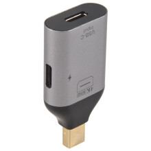USB C Adapter Type-C Female to -Compatible DP MiniDP Male Adapter HD Video 4K@60Hz ( DP-Compatible Interface)