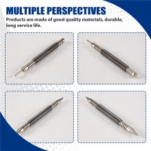 2Pcs Hinge Pin Tool 1/32 2/32inch Hammerless Pogo Pin Punch Door Hinge Pin Removal Tool Small Spring Center Punch