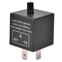 Elektroniskt LED-Justerbart Blinkrelä för Blinkersblinkers CF13 JL-02 för Bilmotorcykel
