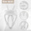 6Pcs Vegetable Clip for Birds Bird Cage Feeder for  Vegetable and Fruit Feeding 6