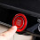 Car START Engine Button Cover Stop Key Ignition  Sticker Trim for  Carnival KA4 2021 2022 Silver 5