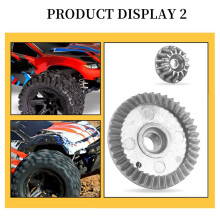 Metal Differential Driving Gear 12401-1638 for  104009 12402-A 12401 12402 12403 12404 12409 RC Car Upgrade Parts