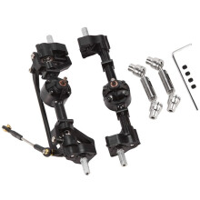 2 Stück Vordere und Hintere Portal Achse mit Metall Antrieb Welle für Wpl C14 C24 C24-1 C34 C44 B14 B24 1/16 Rc Auto Upgrade Teile