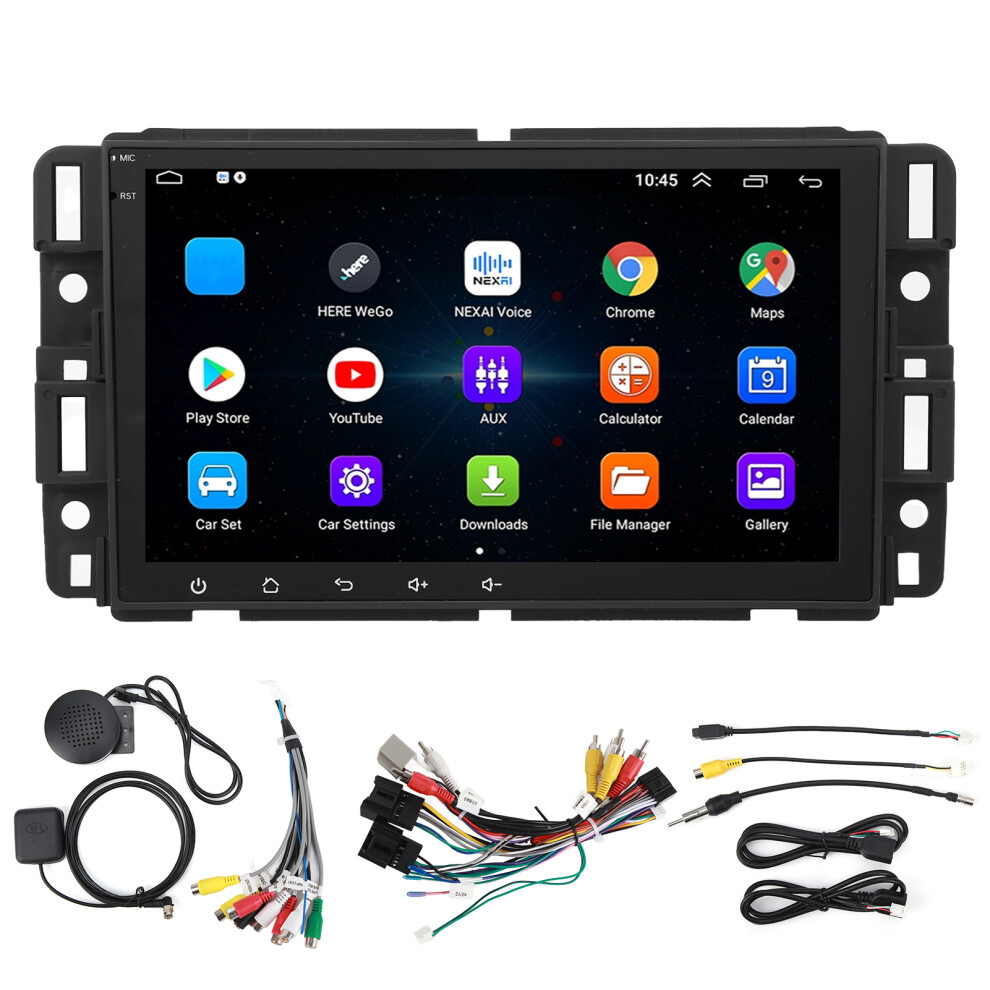 Android 13 Car Stereo With Bluetooth And Navigation For Chevrolet Tahoe Impala Traverse Suburban Gmc Yukon Acadia Savana Buick Enclave 8 Inch Screen 9437117443382