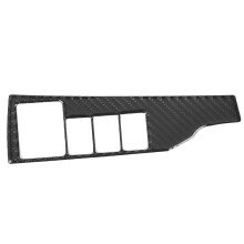 Headlight Switch Panel Decorative Sticker Carbon Fiber Interior Trim Scratch Resistant Sturdy Non Fading Easy To Install Self Adhesive Tape For