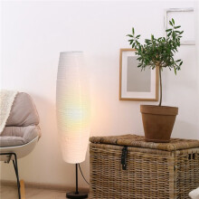 Rice Paper Floor Lamp  Tall Lamp Lights Living Room Decor Special Paper Stand Lights Beside Lamp Only Lampshade