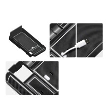 Car Central Console Armrest Storage Box Holder Interior Organizer Glove Tray for CX-30 2019 2020
