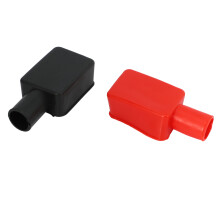 Coperture Protettive Positive e Negative Della Batteria per Auto Da 2 Pezzi, Manicotti di Gomma, Manicotti di Protezione Del Terminale Della Batteria