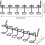 2 Pcs Screwdriver Holder Pegboard Multi-Tool Holder Accessory Pegboard Accessories Multi-Ring Tool Holder for Pegboard 3