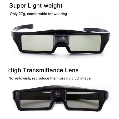 Rechargeable Active Shutter 3D Glasses for     ALL DLP Projector 1