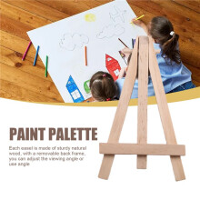 25 Pieces of 5 Inch Wooden Easel. Business Cards, Display Photos, Small Canvases, Classroom DIY Arts and Crafts