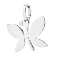 Pendentif femme - Folli Follie - 2P5F076C - Acier inoxydable - Cristaux scintillants - Élégant