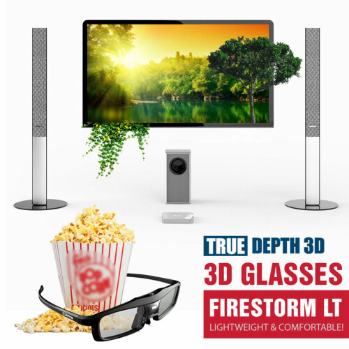 Rechargeable Active Shutter 3D Glasses for     ALL DLP Projector 2