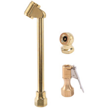 3 Pack Heavy Duty Brass Air Chuck Set, 1/4 Inch Brass Air Chuck for Tire Inflator Gauge Compressor Accessories