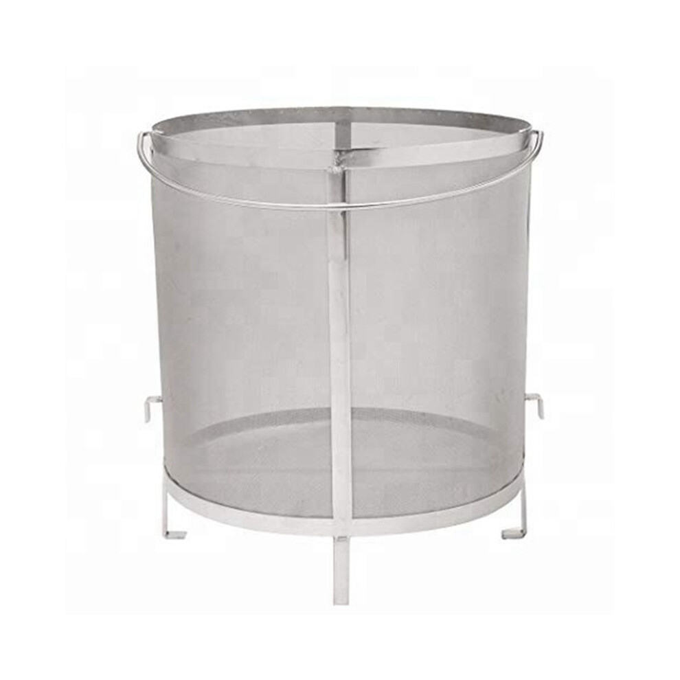 Stainless Steel Beer Wine House Home Brew Filter Basket Strainer Barware Bar Tools Filter Bag For Jelly Jams Homebrew S Silver 6032364548168