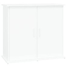 Supporto per acquario armadio mobile 81 x 36 x 73 cm legno ingegnerizzato bianco 02_0045072