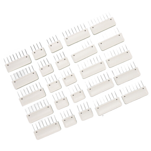 Multi-Function Knit Blocking Comb Set for Seamless Crochet Work