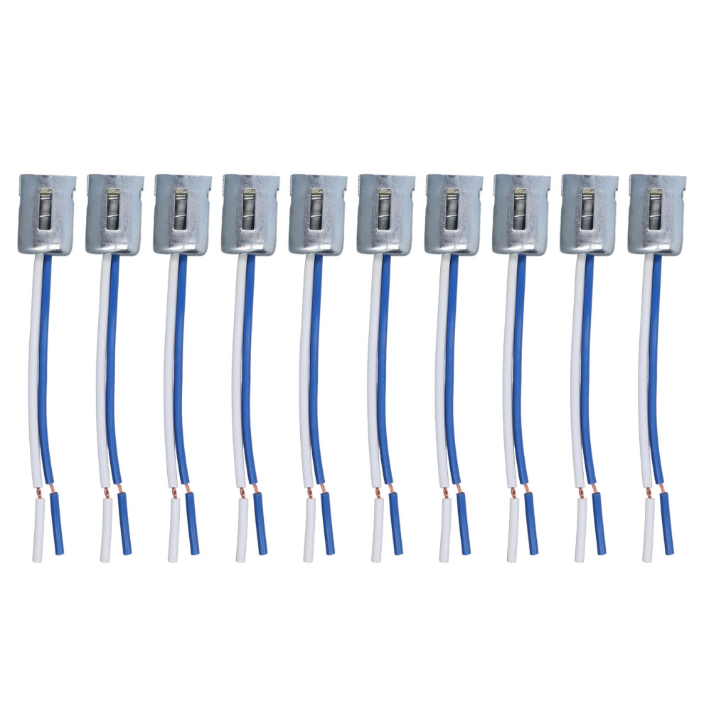 Lighting System Enhancer, 10Pcs Heat Resistant Car Lamp Base With Flexible Construction, Ensuring Stable Turn Signal Performance Nylon Connector 9437117412111