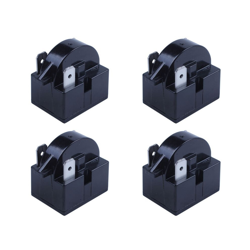 4X 3Pin Terminals Refrigerator Ptc Relay 12 Ohm Resistance 4712324787531