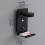 Reading Wall Light with USB Port Charging  Rack Bedside Lamp with  -Black 9