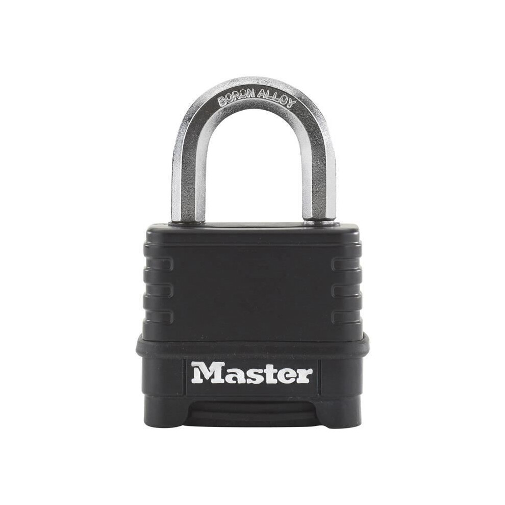 Master Lock Excell 4-Digit Black Finish Combination 50Mm Padlock