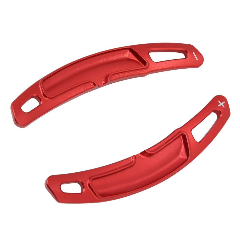 2Pcs Aluminum Steering Wheel Paddle Shifter Extension Caps For Porsche 911/718/911 8471378124391