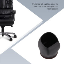 Rubber Bed Office Chair Wheel Stopper Furniture Legs Caster Cups Chair Feet Floor Protectors Pads