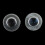 2PCS D8 Glass Double-Concave 20 Times  Expander Lens, Diode Lamp Holder Diffuser Lens 5