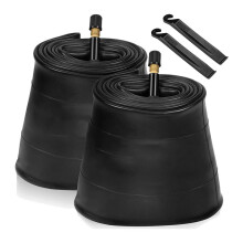 2 Pack 20X4.0 Fat Bike Tube with AV 32mm Valve, Bike Tubes with 2 Tire Levers, for Road/Mountain /E Bike