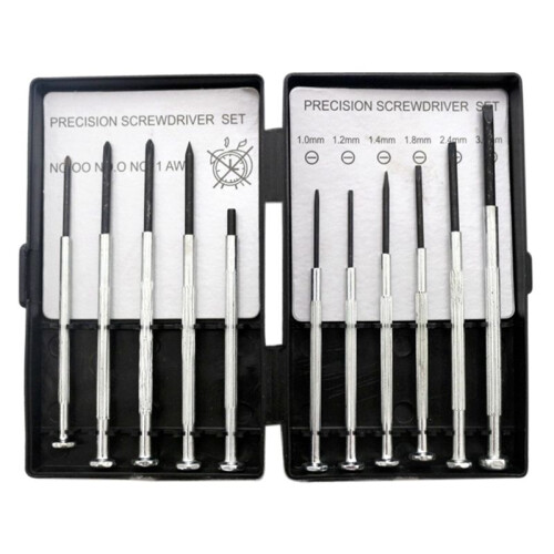 11Pcs Precision Mechanical Screwdriver Sets are Suitable for Electronic Products, Clock Tools, Model Making and Glasses. 1